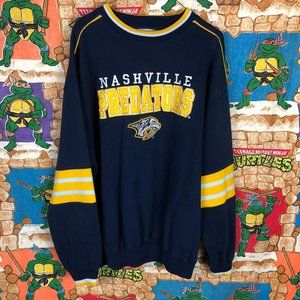 Vintage Nashville Predators Sweatshirt Large XL
